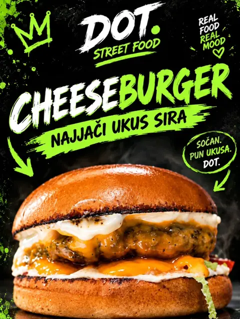 Cheeseburger – najjači ukus sira